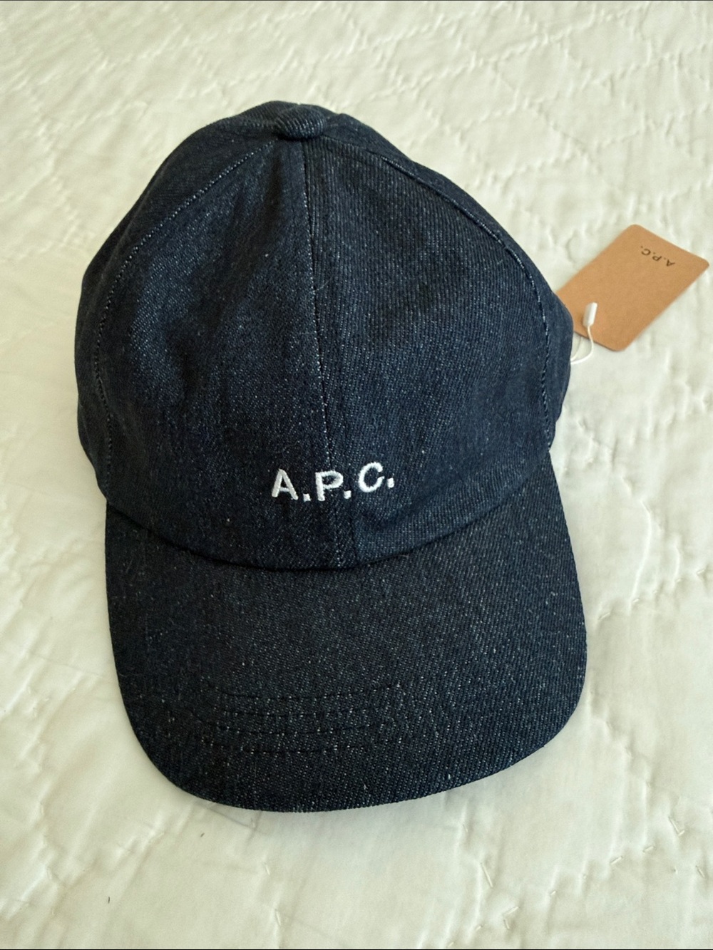 A.P.C. Denim Adjustable Baseball Cap